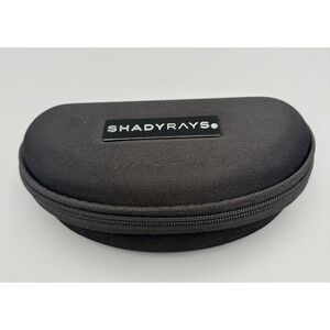 Shady Rays Black Fabric Semi-Hard Shell Rigid Sunglasses Case Only